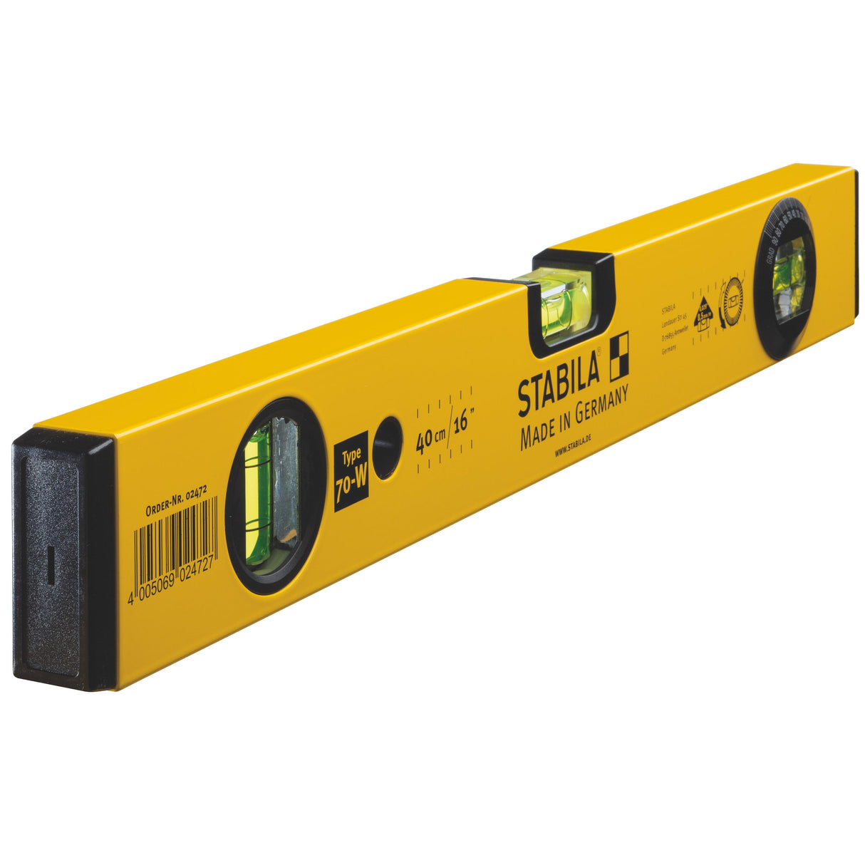 Stabila Type 70 W spirit level – Main picture (02472)