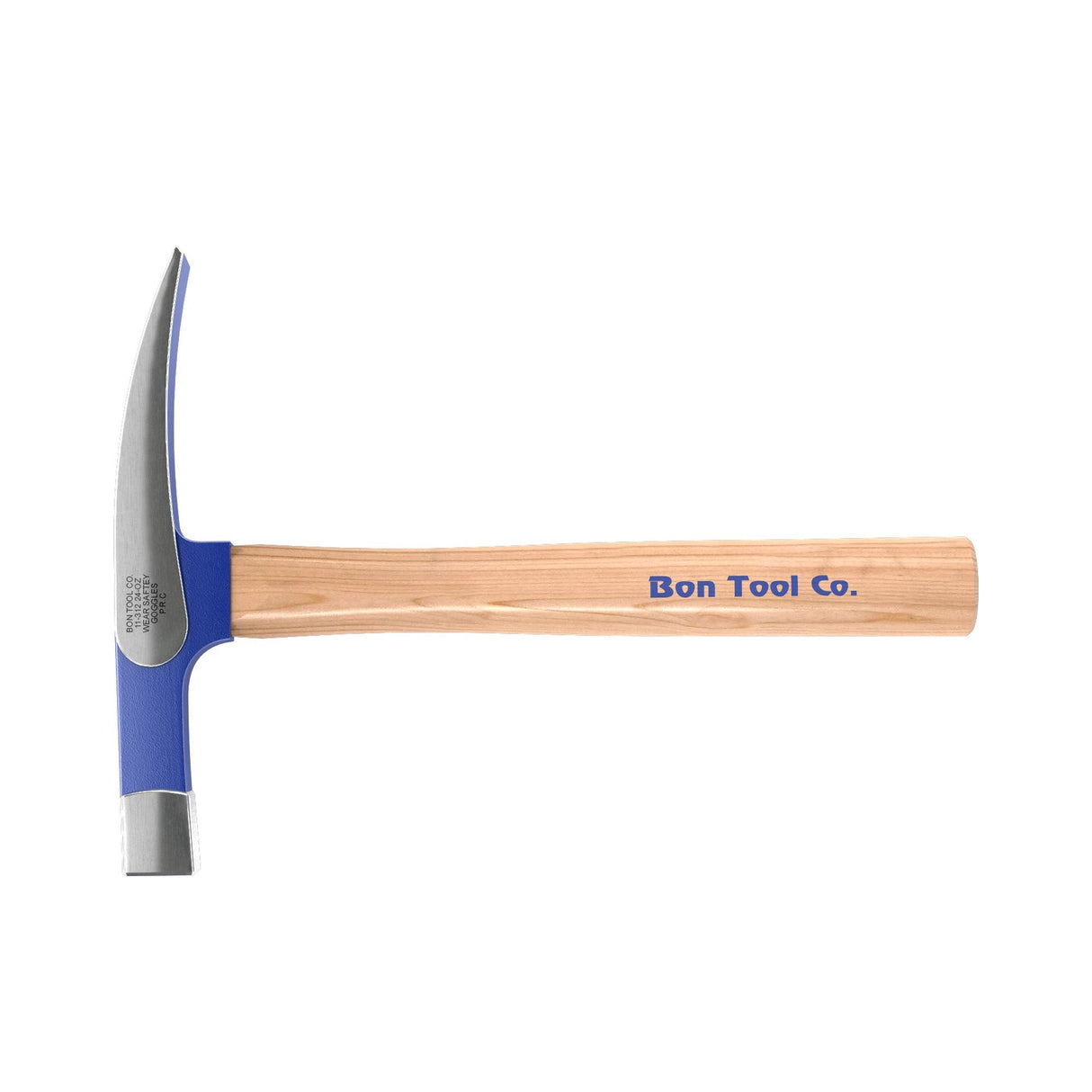 Bon Tool Brick Hammer - Forged Steel Head, Hickory Wood Handle, Durable Masonry Tool For Precision And Longevity by Bon Tool
