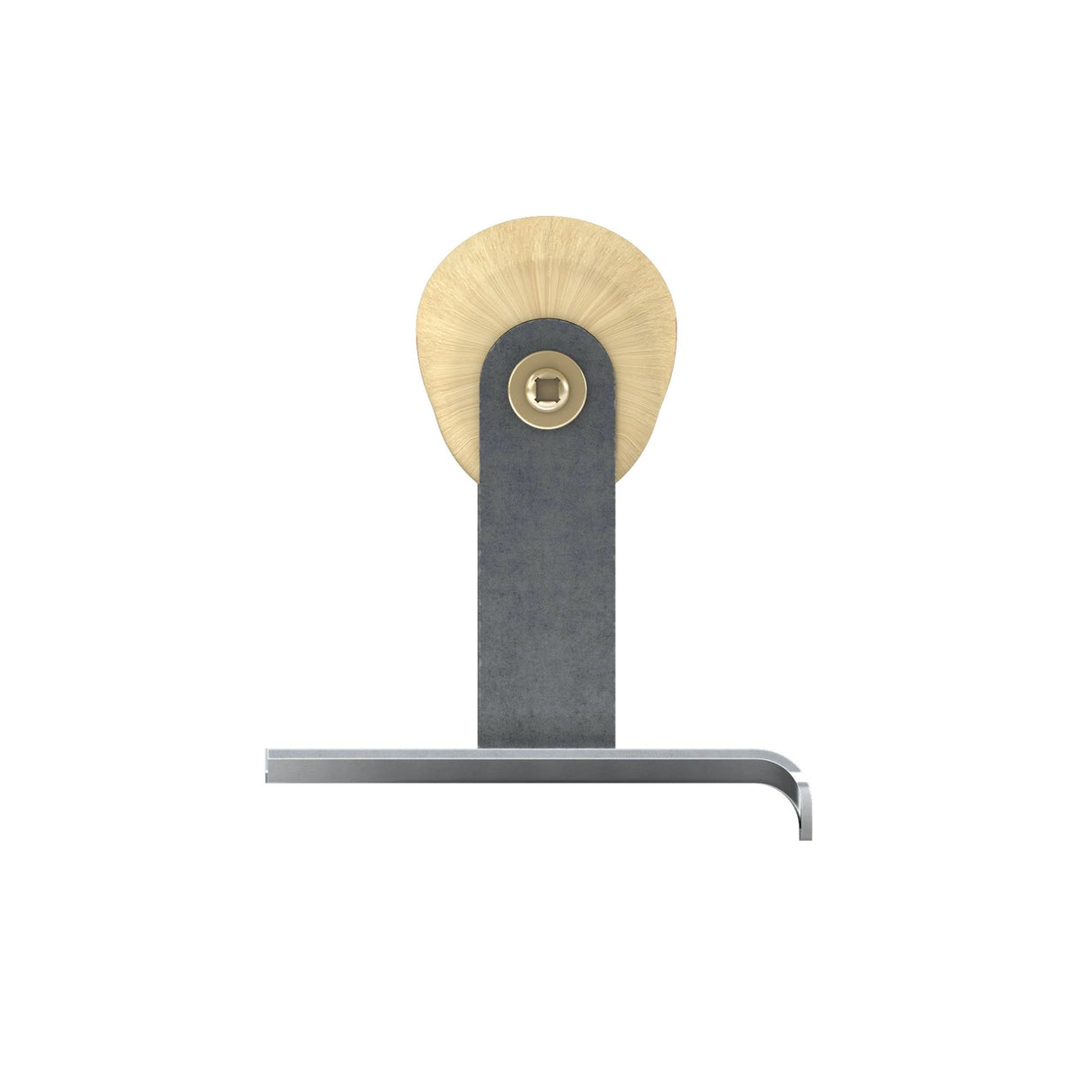 Bon Tool Curved End Concrete Edger - Wood Wave Handle by Bon Tool