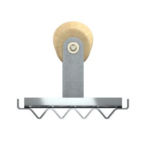 Bon Tool Safety Step Groover – 6in x 4in – Wood Wave Handle
