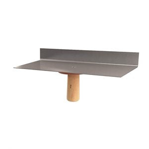 Bon Tool 15-247 90 degree stainless steel edge hawk 12in x 6in