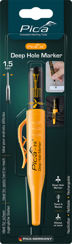 Pica Ink Deep Hole Marker – Black