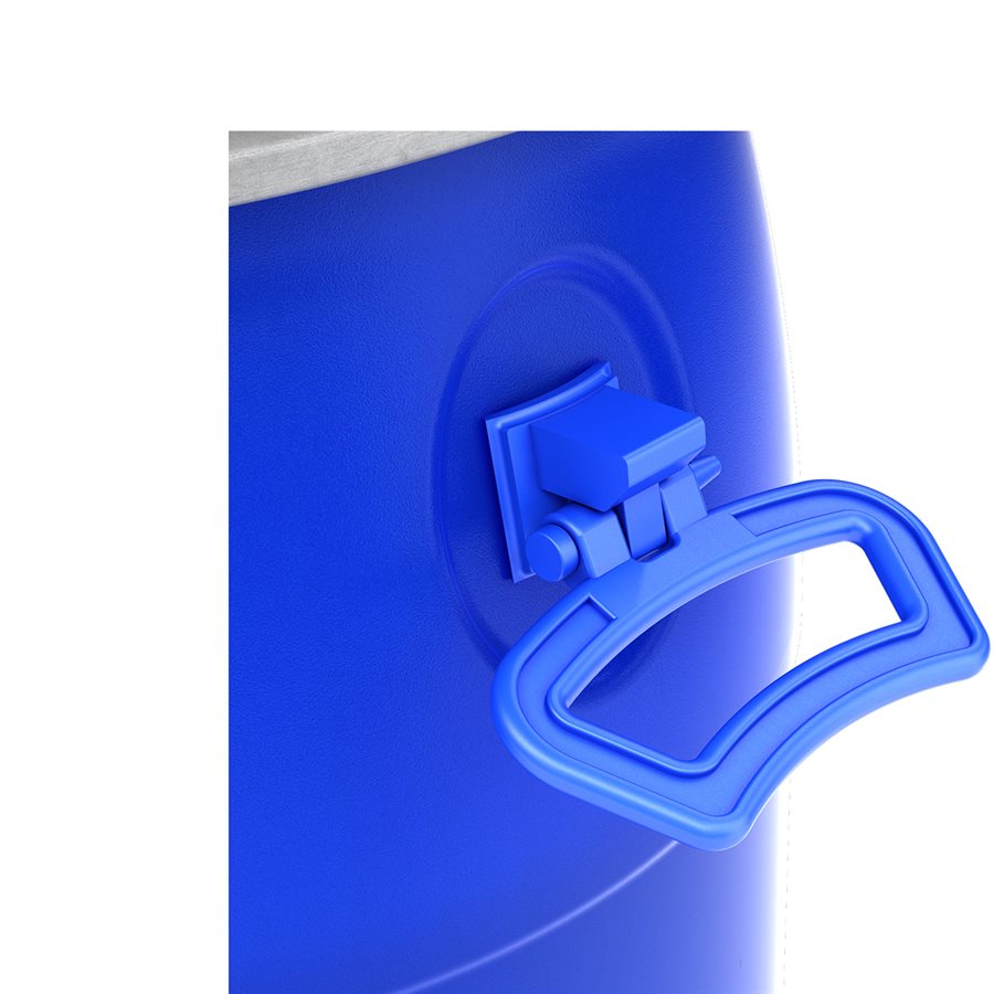 Bon Tool 15 Gallon Plastic Mixing Barrel with Lid (22-816)