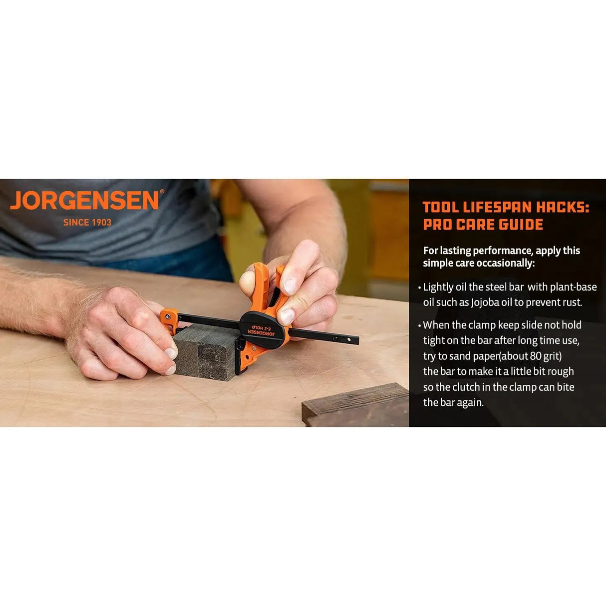 Pony Jorgensen E-Z HOLD Hobby 4in (100mm) – product detail