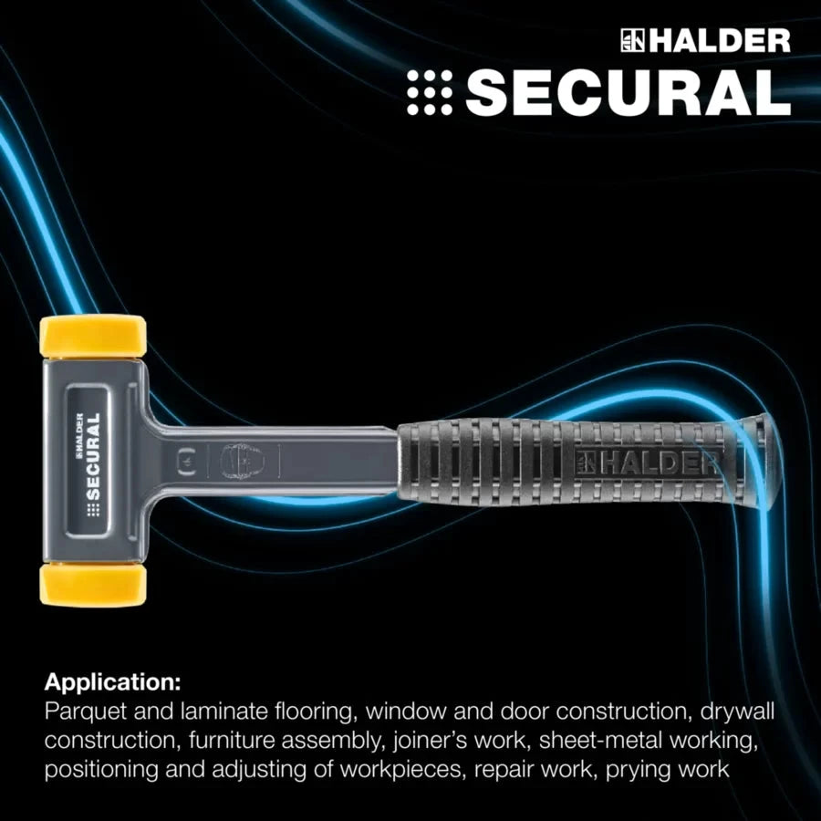 Halder Secural soft-face deadblow mallet by Halder