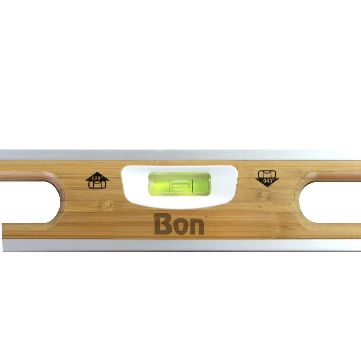 Bon Tool Aluminium Bound Laminated Bamboo Level by Bon Tool