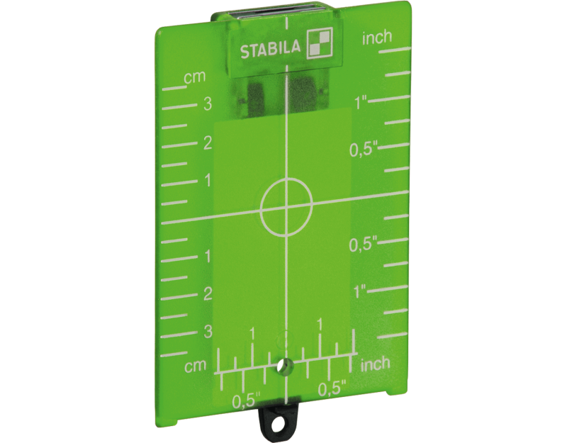 Stabila ZP target plate, green