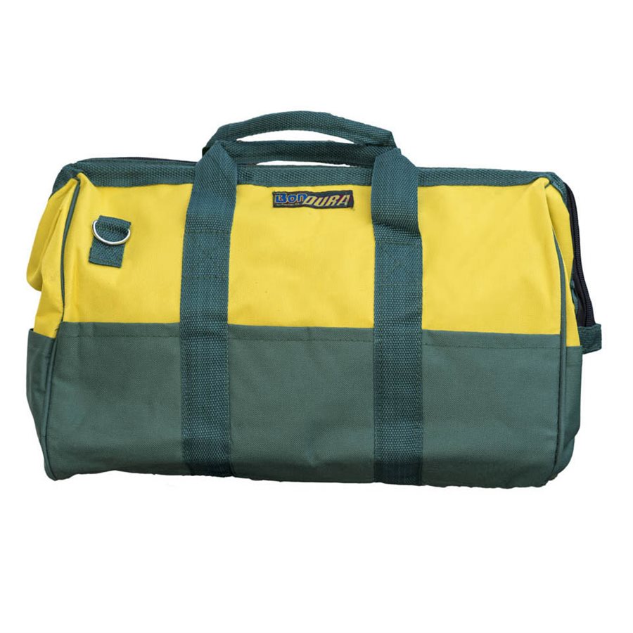 Bon Tool Buck Bag – Green/Gold – 16in x 10in x 12in (41-111)