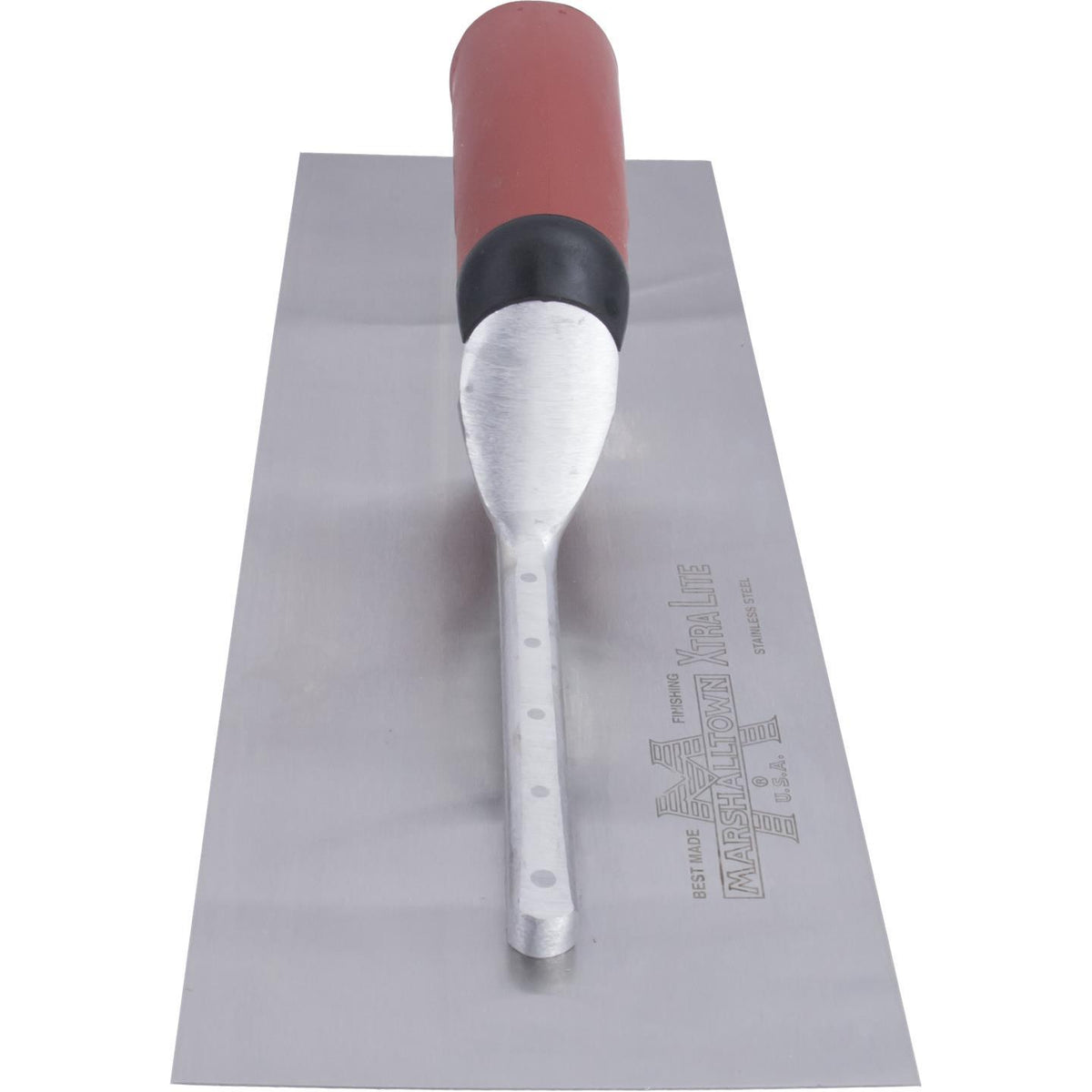 DuraSoft / 13" x 5" – Marshalltown bright stainless steel finishing trowel image 5