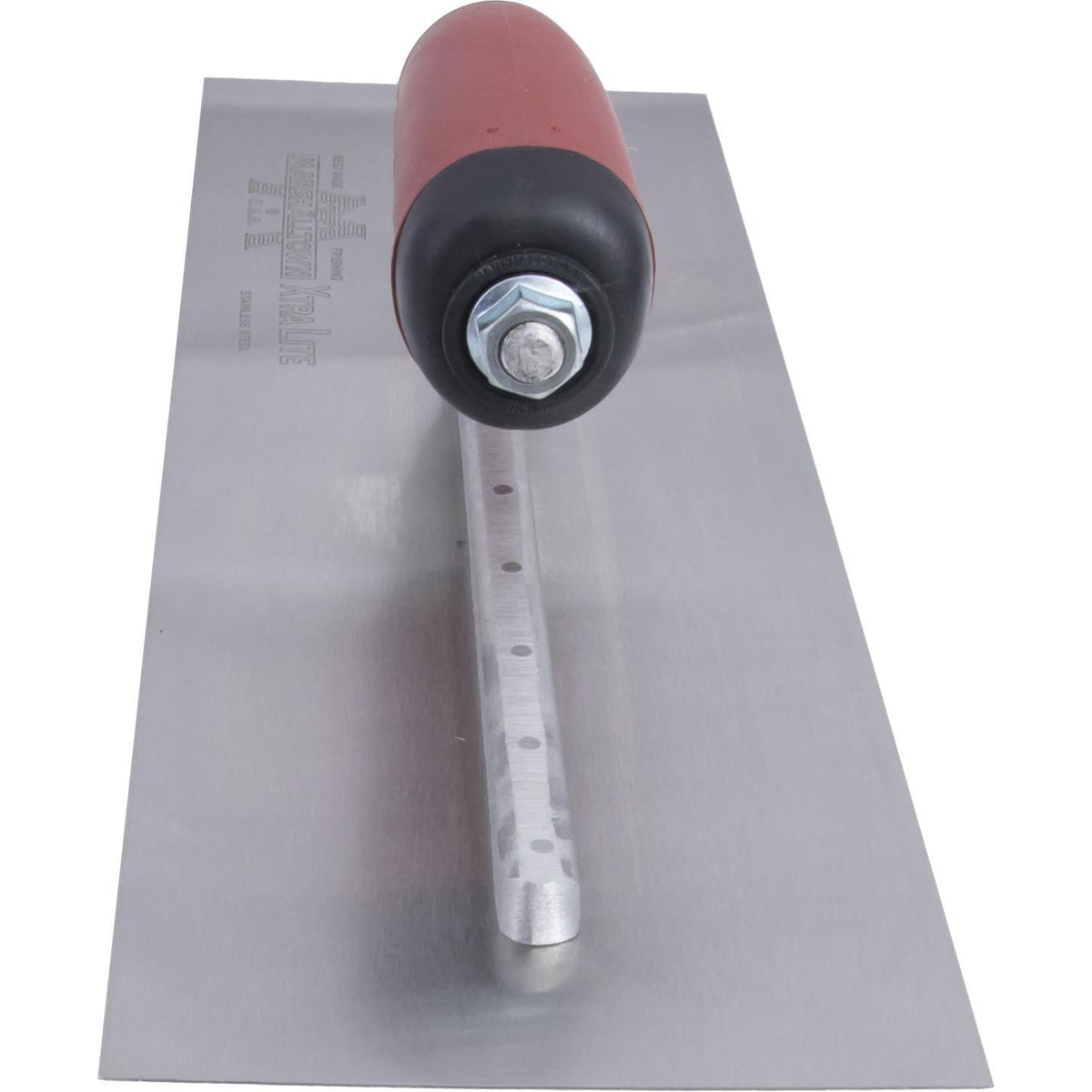 DuraSoft / 13" x 5" – Marshalltown bright stainless steel finishing trowel image 6