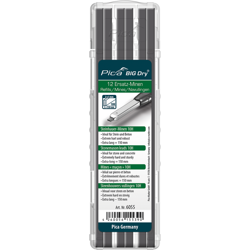 Stonemason Graphite 10H – 12 Leads