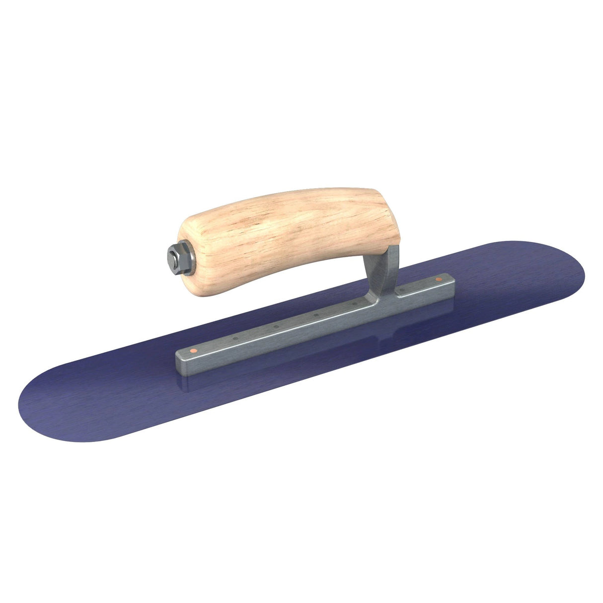 Bon Tool Blue Steel Pool Trowel - Camel Back Wood Handle by Bon Tool