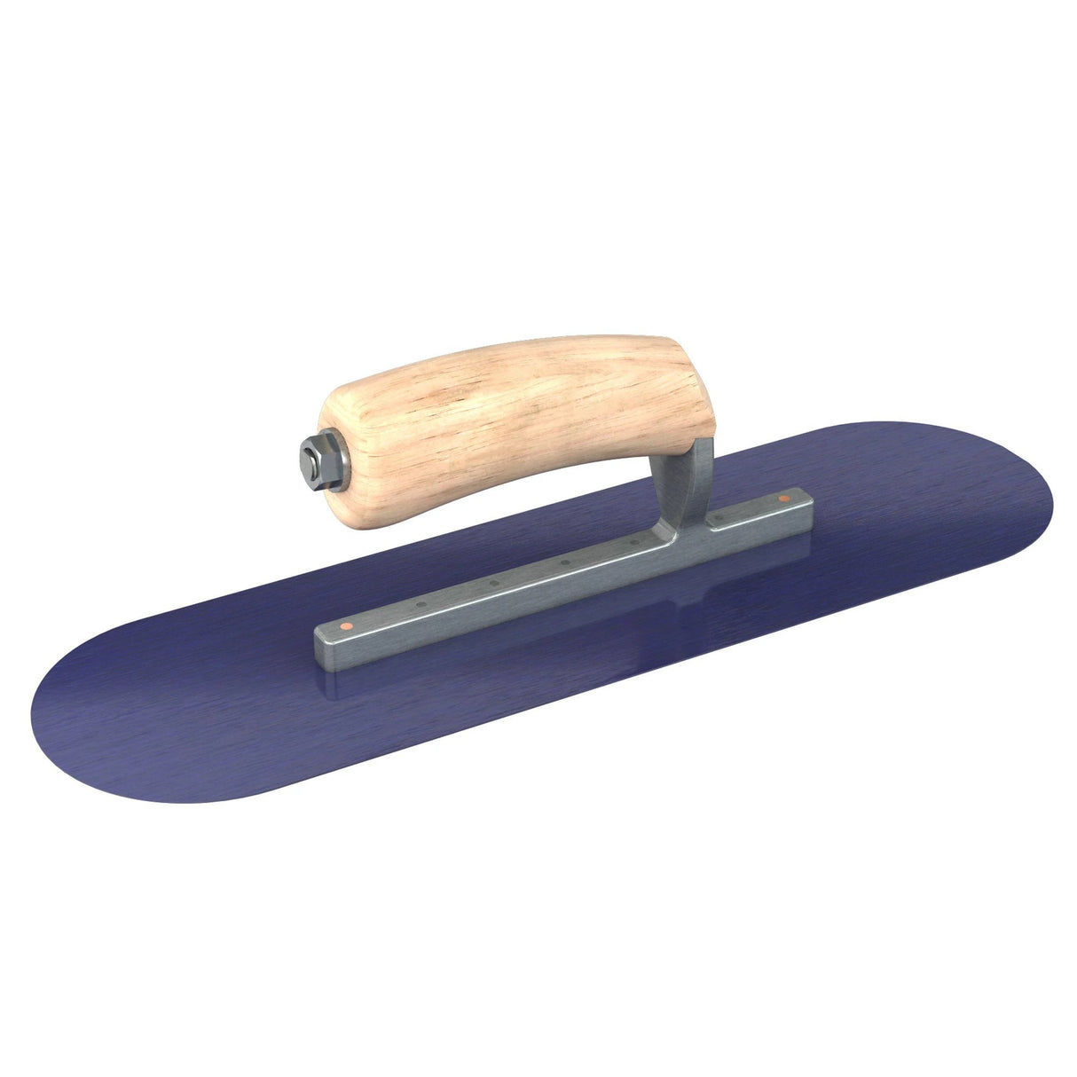 Bon Tool Blue Steel Pool Trowel - Camel Back Wood Handle by Bon Tool