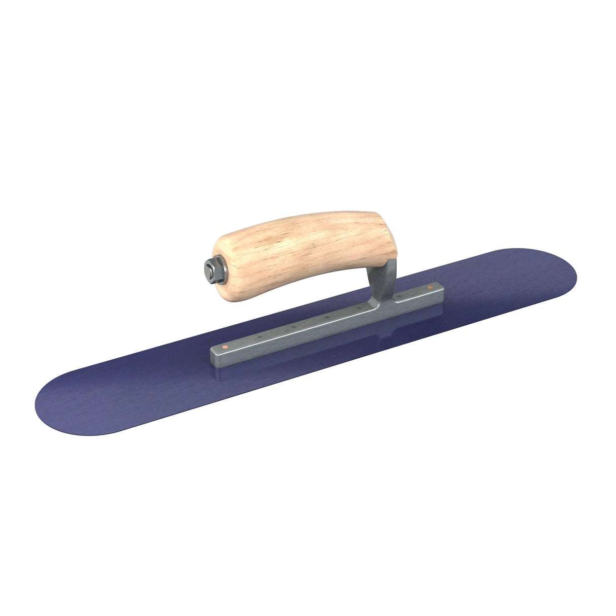 Bon Tool Blue Steel Pool Trowel - Camel Back Wood Handle by Bon Tool
