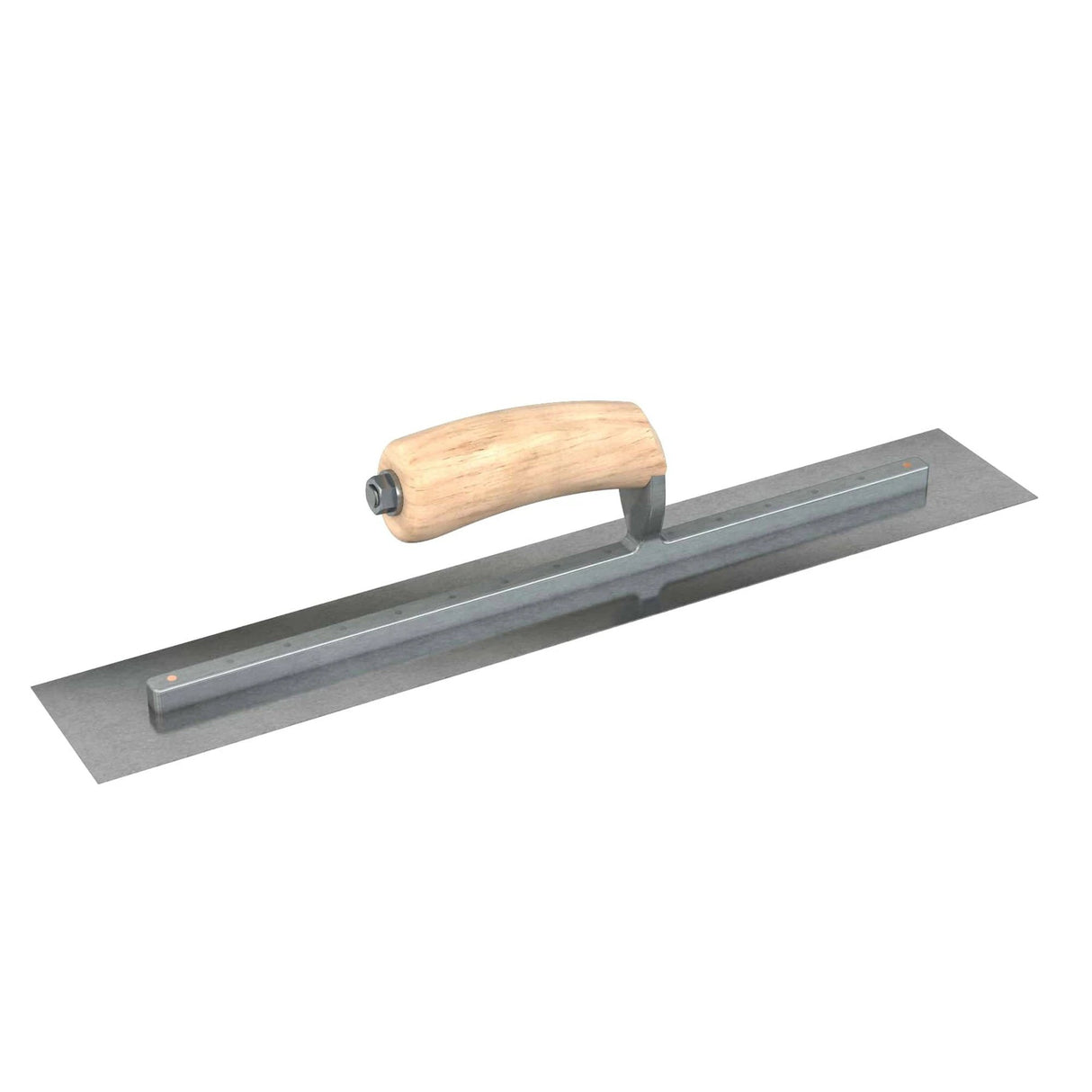 Bon Tool Carbon Steel Square End Finish Trowel - Camel Back Wood Handle by Bon Tool