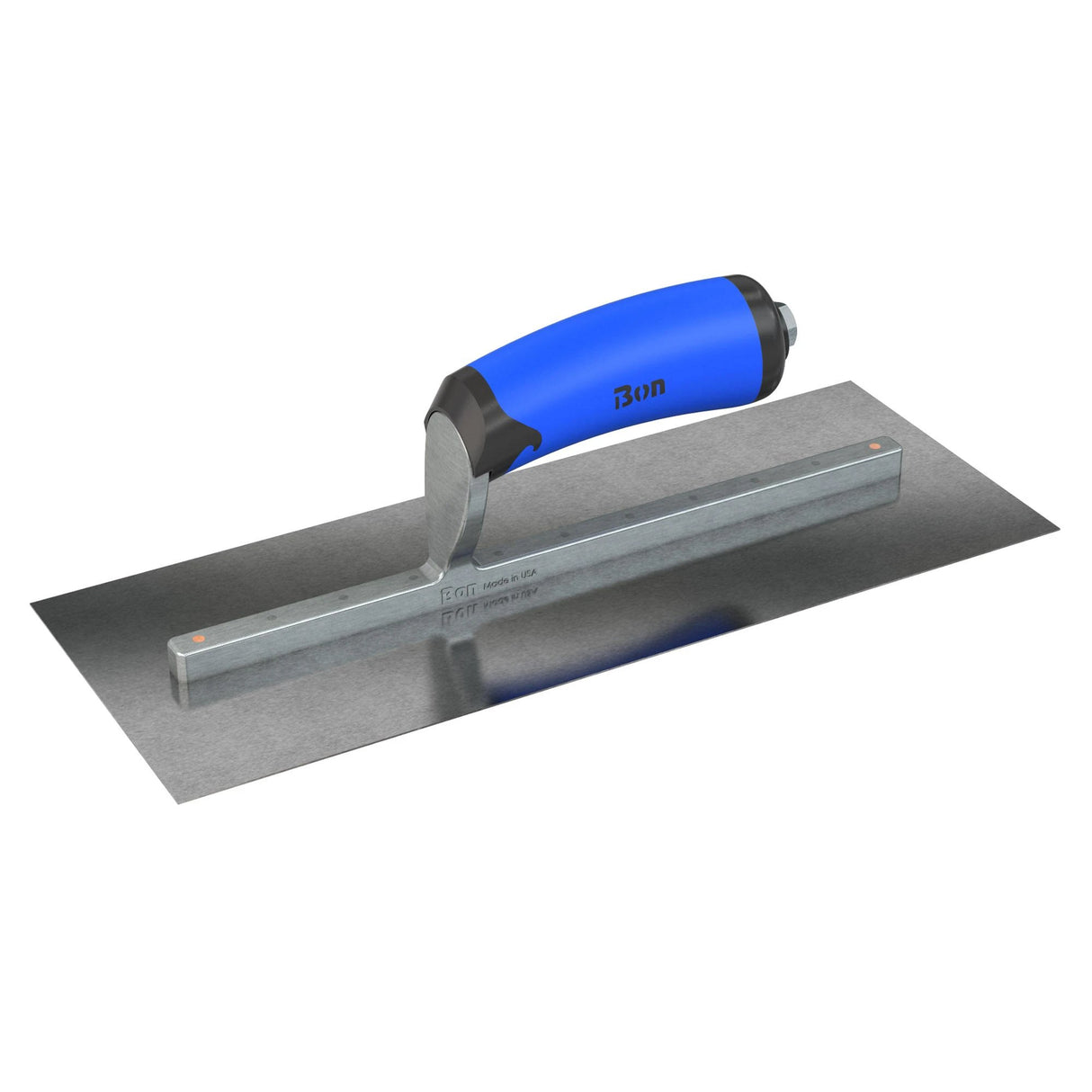 Bon Tool Carbon Steel Square End Finish Trowel - Comfort Wave Handle by Bon Tool