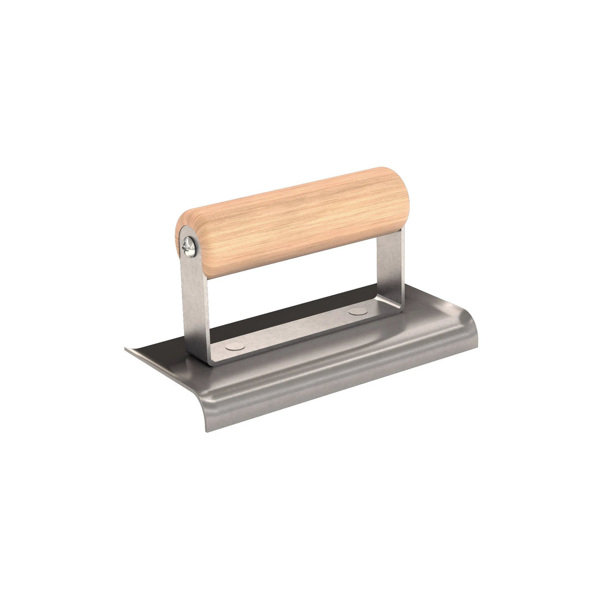 Bon Tool Carbon Steel Curved End Hand Edger - Wood Handle (82-125) by Bon Tool
