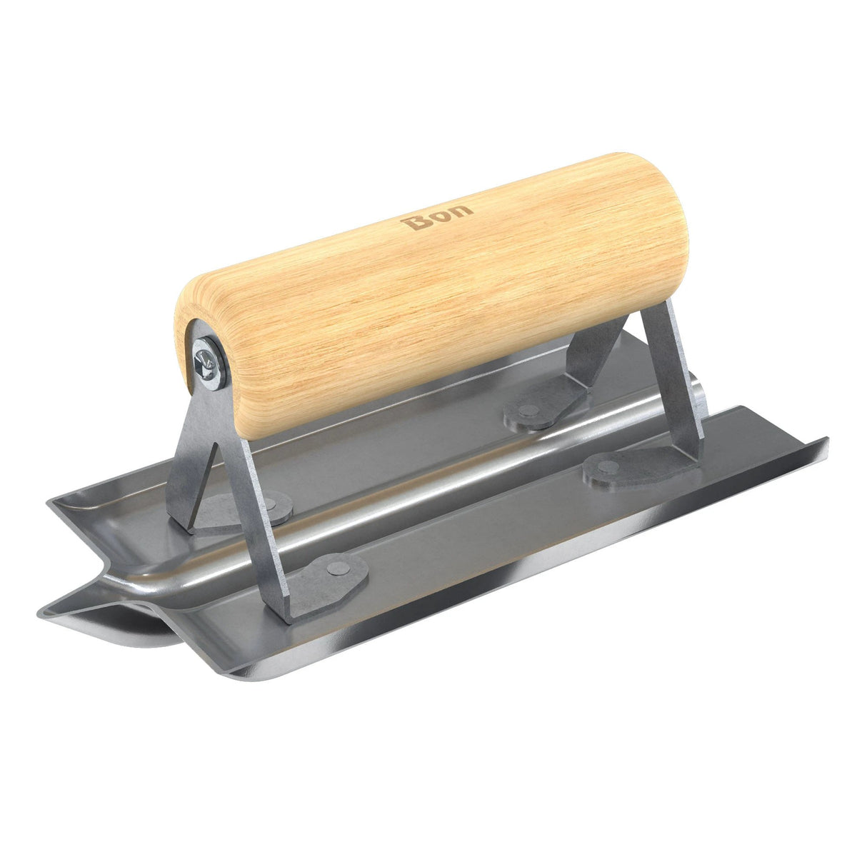 Bon Tool Stainless Steel Hand Concrete Groover - Wood Handle (82-228) by Bon Tool
