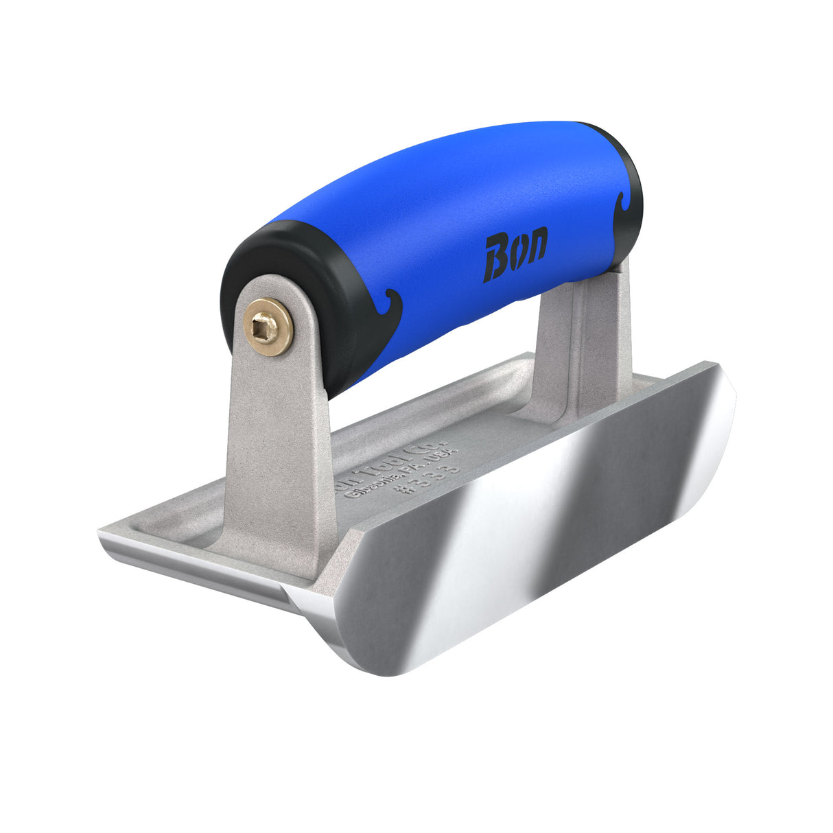 Bon Tool Stainless Steel Concrete Bullet™ Edger - Comfort Wave Handle by Bon Tool
