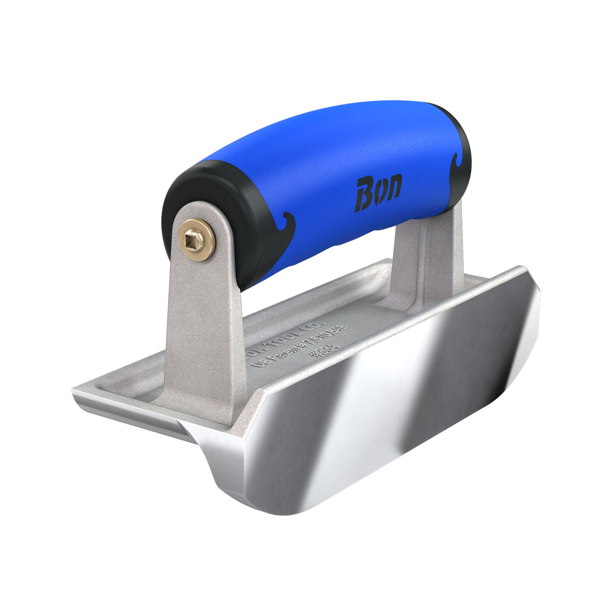 Bon Tool Stainless Steel Concrete Bullet™ Edger - Comfort Wave Handle by Bon Tool