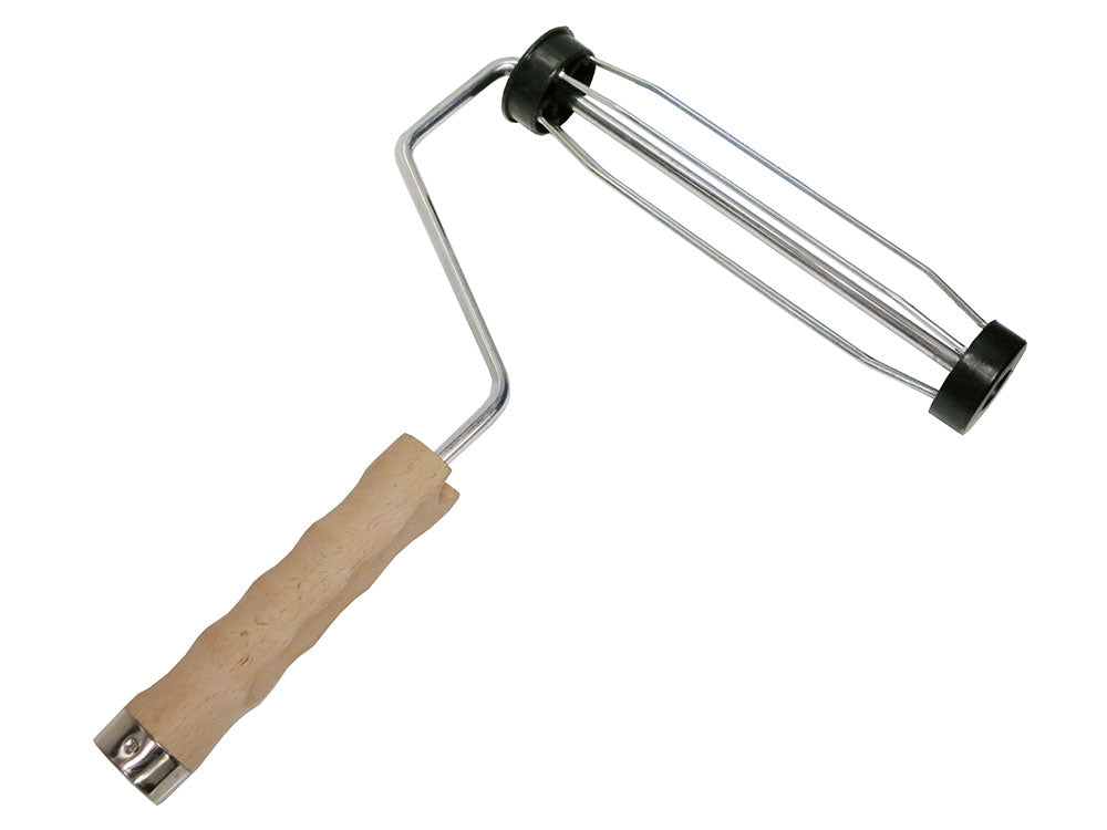 Faithfull Roller Frame with Wooden Handle – 228 × 43mm (9in)
