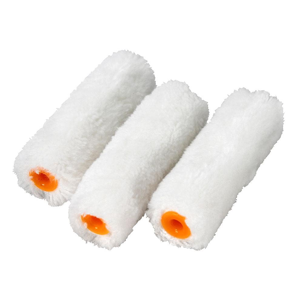 Faithfull Mini Roller Refills Medium Pile – 100mm (Pack of 10)