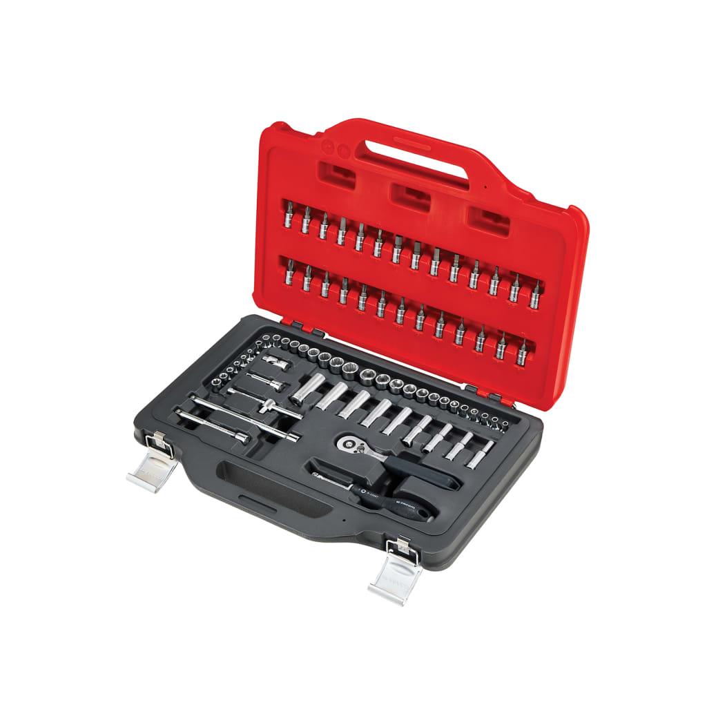 Facom TWIN BOX socket set – 72 pieces – 1/4in drive – main product image