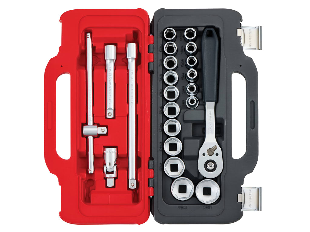 Facom TWIN BOX socket set – 22 pieces – 1/2in drive – view 2