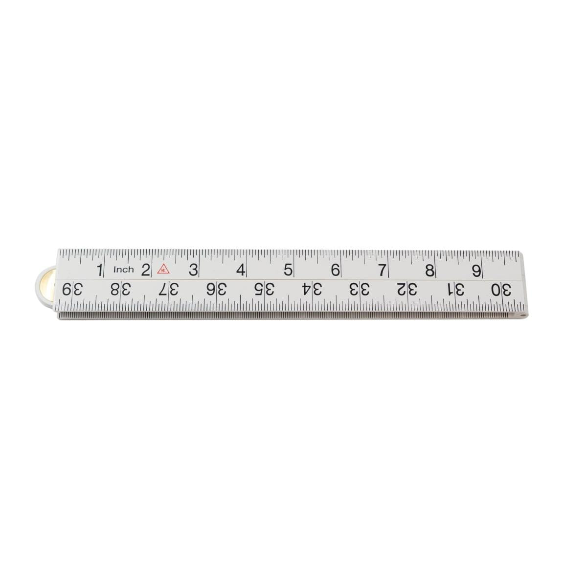 Hultafors G64-1-4-18VI ABS Plastic Folding Rule 1m