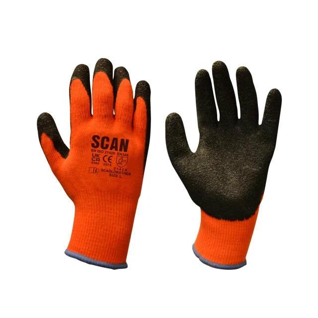 Scan Thermal Latex Coated Gloves (1 x Pair) by Scan