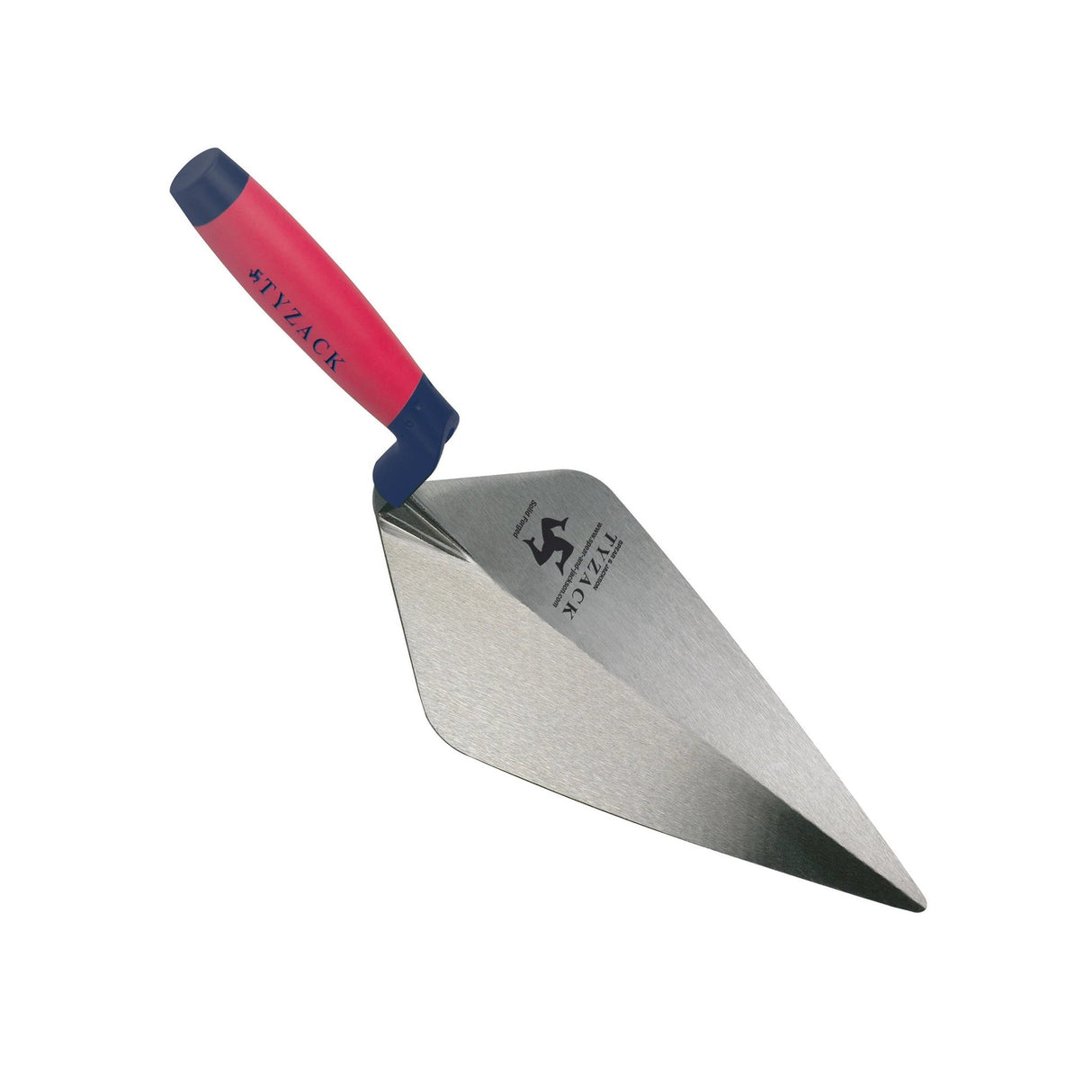 Tyzac WHS Broad Heel Trowel Soft Feel Handle by Spear and Jackson