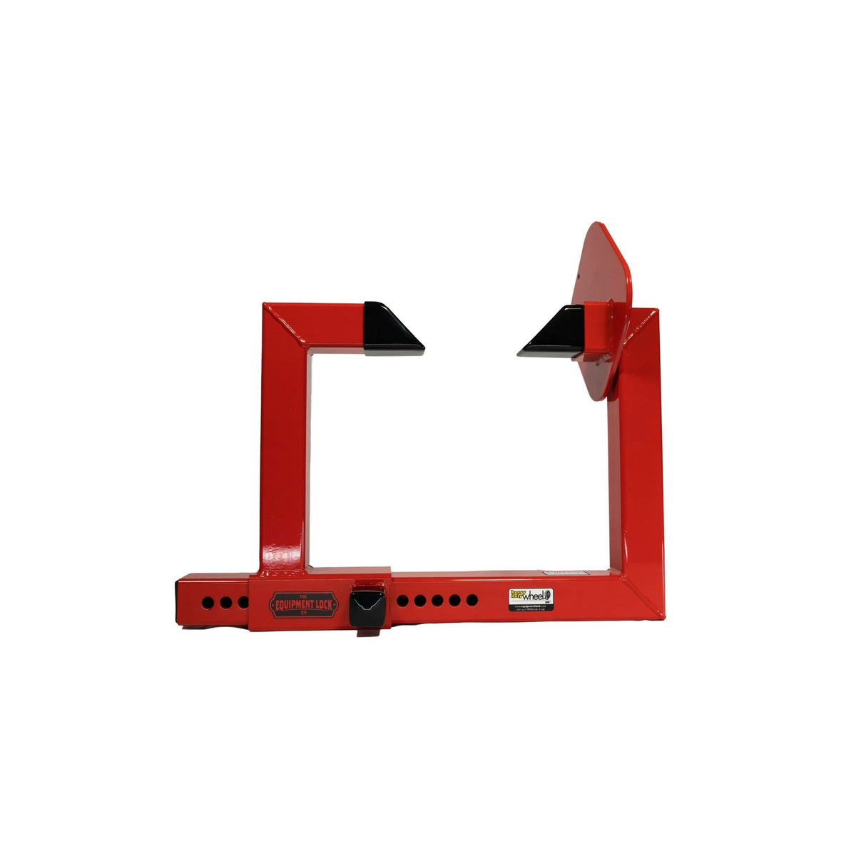 Heavy Duty Wheel Lock Immobiliser For Cars Lorries And Trailers Prevents Wheel Rolling On Site by The Equipment Lock Company