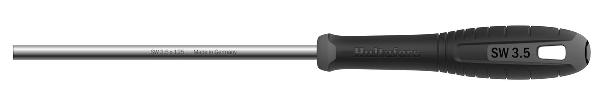 Hultafors Hex Nutdriver – 125mm Shaft - 3.5mm #size_3.5mm