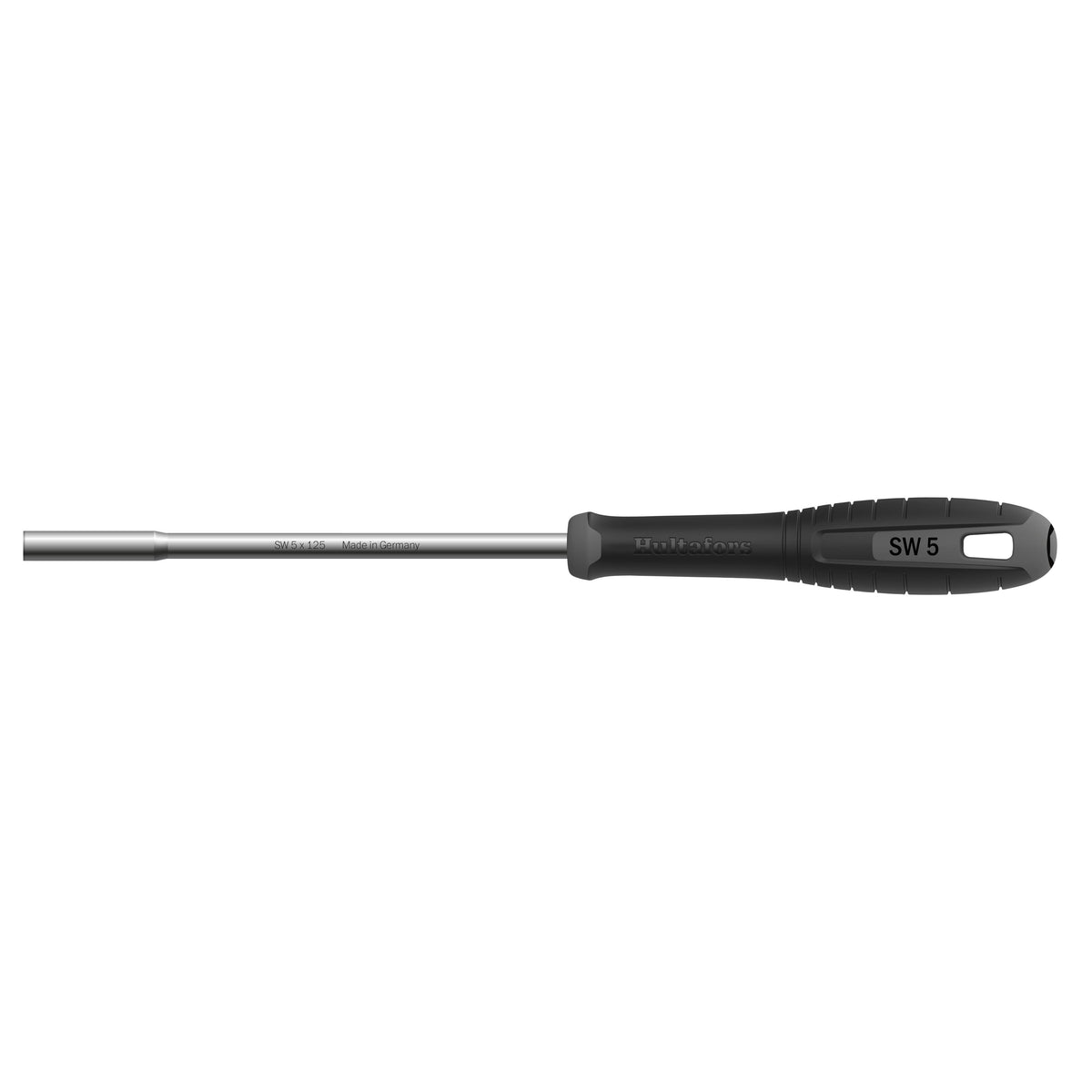 Hultafors Hex Nutdriver – 125mm Shaft - 5mm #size_5mm