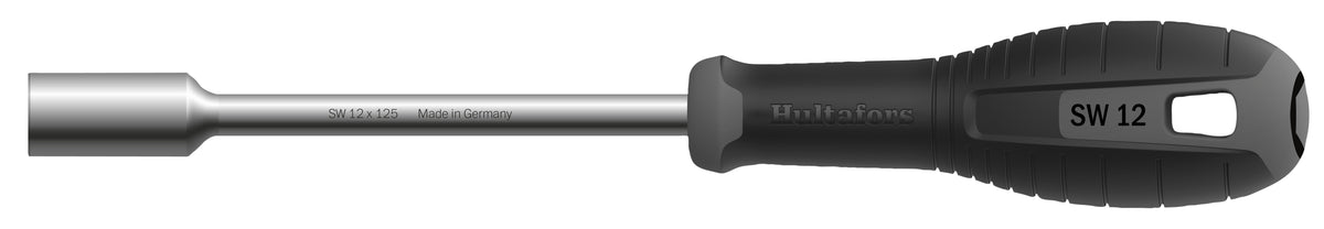 Hultafors Hex Nutdriver – 125mm Shaft - 12mm #size_12mm