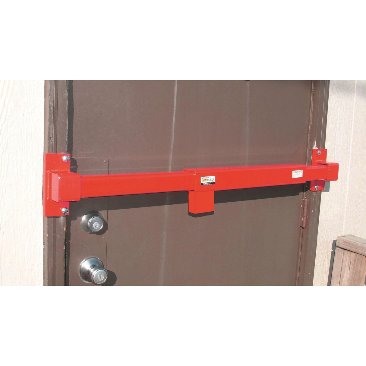 Jobsite Office Door Lock Outward Opening For Trailers And Warehouses Secure Locking Point by The Equipment Lock Company