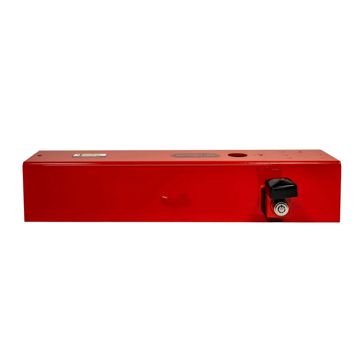 Landing Gear Lock For Trailers Prevents Hand Crank Raising Anti Theft Security For Trailer Owners by The Equipment Lock Company
