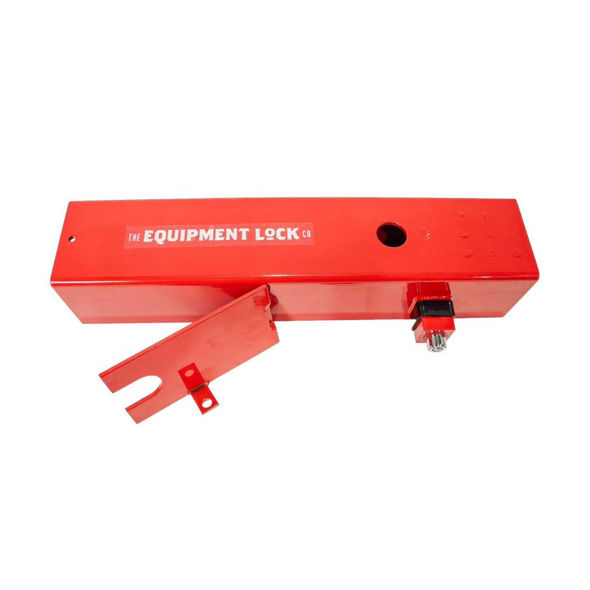 Landing Gear Lock For Trailers Prevents Hand Crank Raising Anti Theft Security For Trailer Owners by The Equipment Lock Company