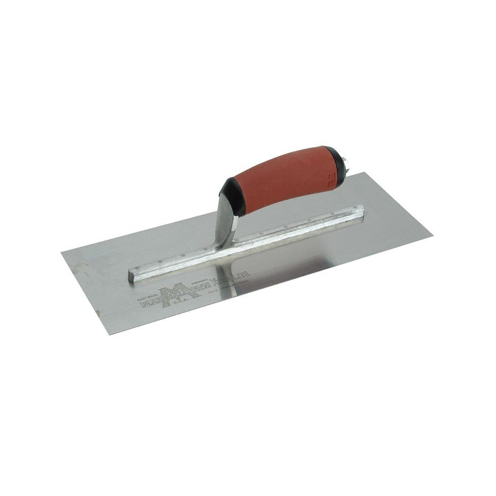 Marshalltown Bright Stainless Steel Finishing Trowel - DuraSoft Handle