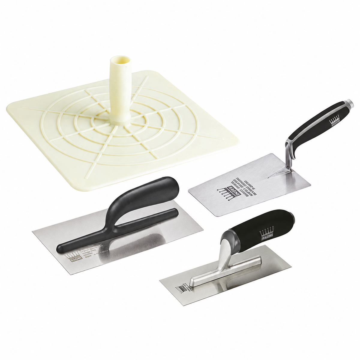 Ragni Superlite Plastering Pack with black handles