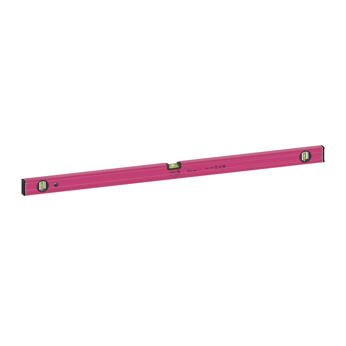 Stabila Type 80 AS-2 PINK spirit level 100 cm – special edition