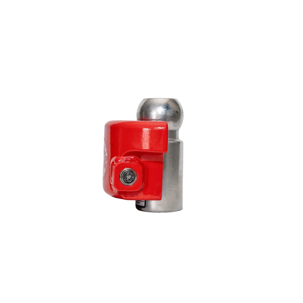 Trailer Hitch Lock With Two And Five Sixteenth Inch Ball And Ring Security For Trailers And Caravans by The Equipment Lock Company