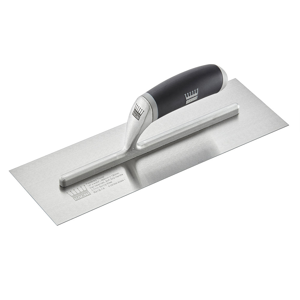 Ragni Carbon Steel Plasterers Trowel with Soft Grip Handle