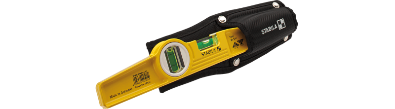 Stabila Type 81 SM torpedo spirit level, 25 cm, with belt pouch - Default Title