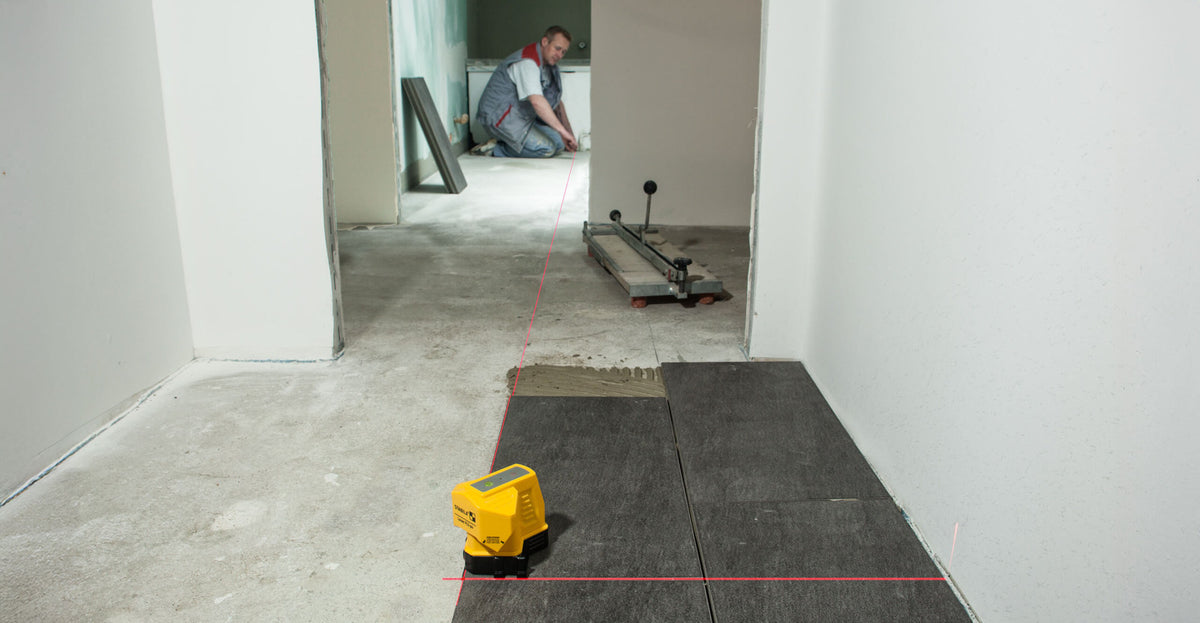 Stabila FLS 90 floor line laser, 3-piece set - Default Title