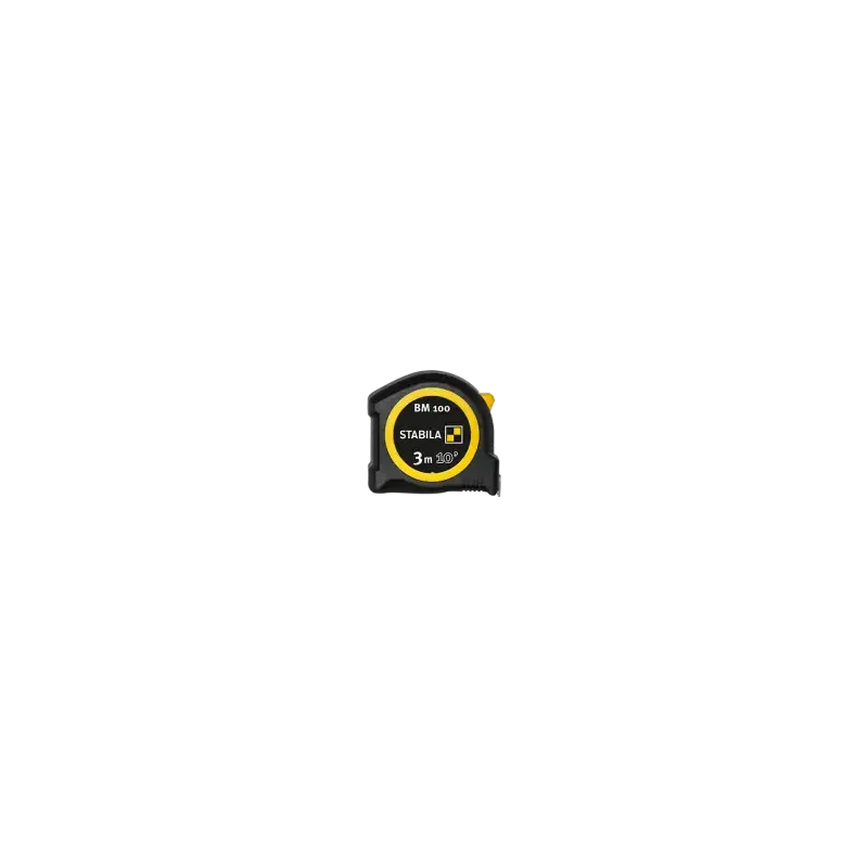 Stabila BM 100 pocket tape, 3 m (10'), cm/inch scale - 3m/10ft (Width 16mm) / cm/inch