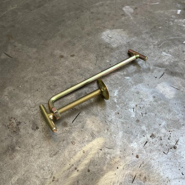 Internal Clamp - T-Bar Perp Joint (103mm / half brick) by Rhinobuild