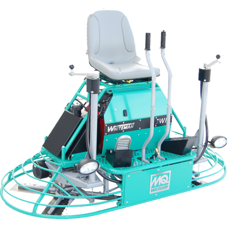 Multiquip JWN 36 Ride-On Power Trowel – Twin Rotor 36” Concrete Finishing Machine (Honda GX690) by Whiteman