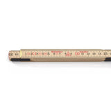 Hultafors Wooden Folding Rule - 2m by Hultafors