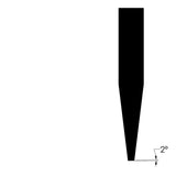 Bon Tool Stone Pitching Chisel - 2" x 7" (11-201) by Bon Tool